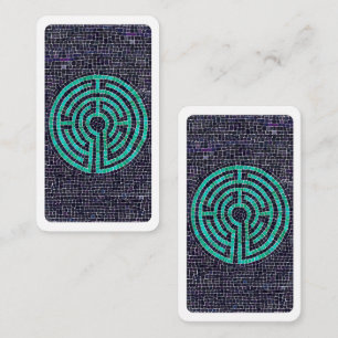 Cartão De Notas Indicador LABYRINTH III - Placa 3,5x2