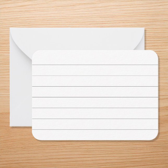 Cartão De Notas Índice de Régua (Criador carregado)