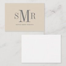 Iniciais de monograma moderno de três letras nome