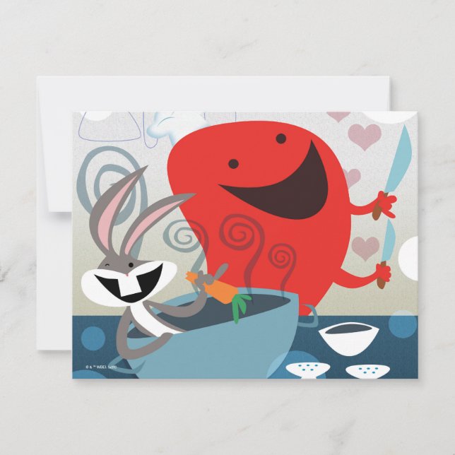 Cartão De Notas INSETOS BUNNY™ & Gossamer Whimsical Medium Prep (Frente)