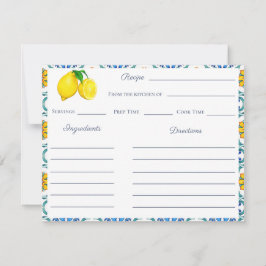 Cartão De Notas Instruções de recebimento de Chás de panela na Sic