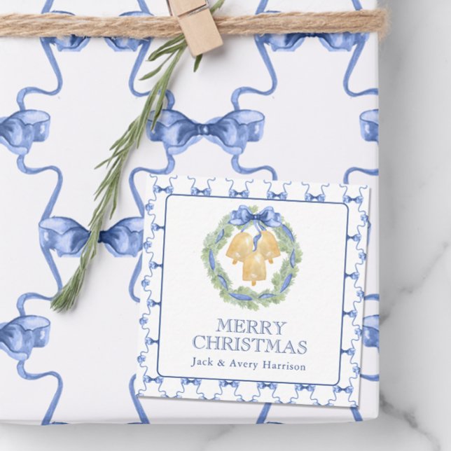 Cartão De Notas Invólucro das Cintas de Natal ou Casamento (Criador carregado)