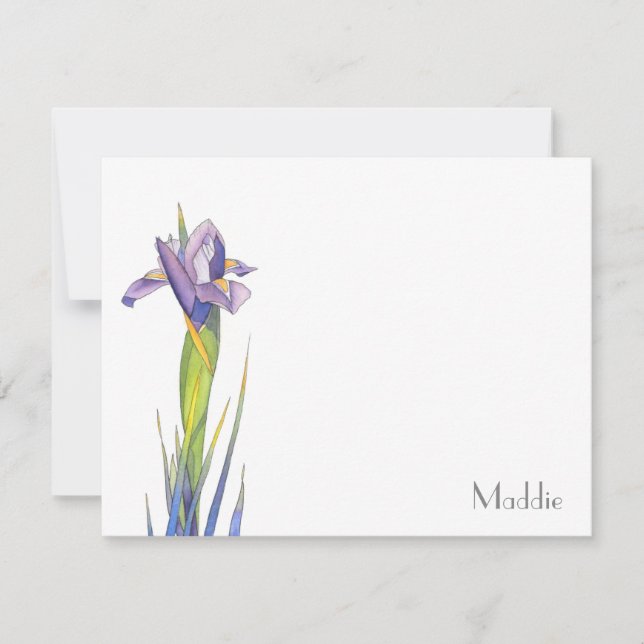 Cartão De Notas Íris 2 (Frente)