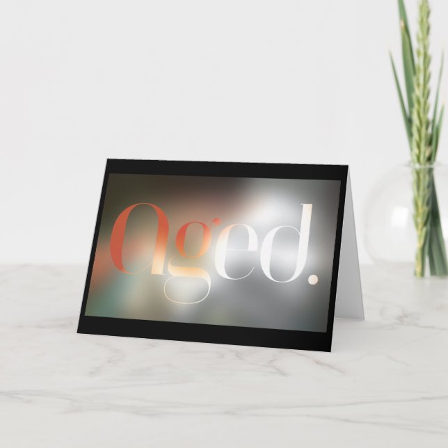 Cartão De Notas Jeanne: Idade (Frente)