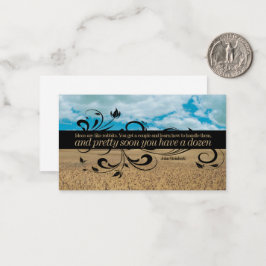 Cartão De Notas John Steinbeck Inspirational Cita "Ideias"