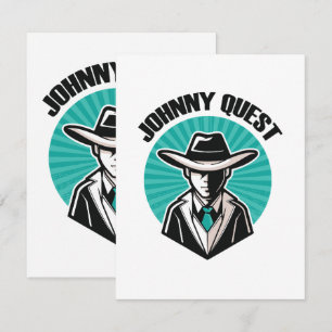 Cartão De Notas Jonny Quest