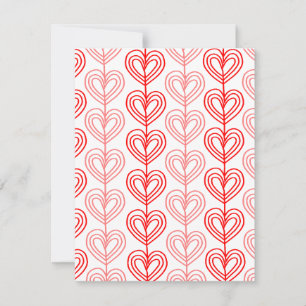 Cartão De Notas Kandinsky Staggered Dia dos Namorados 