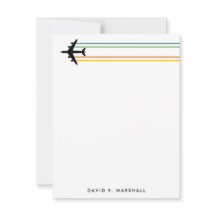 KC-135 Refeling Jet Colorful Contrail Custom Name