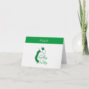 Cartão De Notas Kelly Green, Sinto-Me Bela, Tão Bela