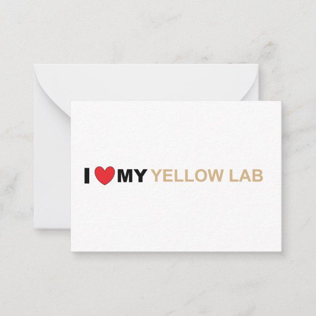 Cartão De Notas laboratório amarelo LR (Frente)
