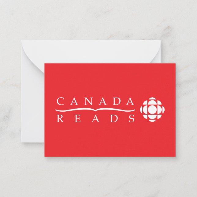 Cartão De Notas Leituras CBC Canadá (Frente)