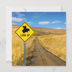 Cartão De Notas Levante Os Olhos