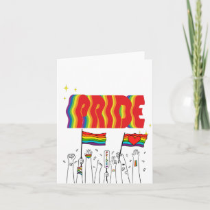 Cartão De Notas LGBT+Orgulho. O gay da Rainha.