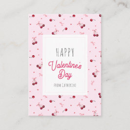 Cartão De Notas Lindos Corações Vermelhos Feliz dia dos Namorados 