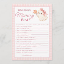 Little Boo Halloween Who Knows Mommy Best Game