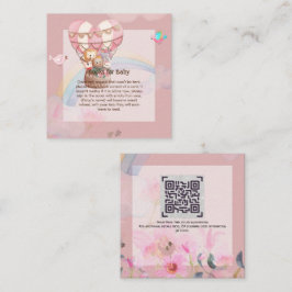 Cartão De Notas Livro Personalizado para o Tema do Balão de Ar Que