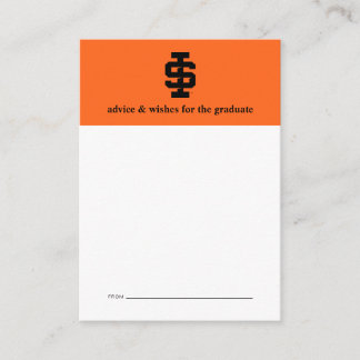 Cartão De Notas Logotipo Bold Bengals da Universidade Estadual de