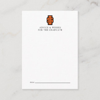 Cartão De Notas Logotipo Bold Bengals da Universidade Estadual de