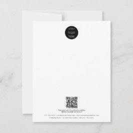 Cartão De Notas Logotipo comercial profissional Promocional de cód
