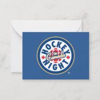 Logotipo da noite de hóquei no Canadá