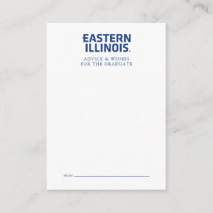 Cartão De Notas Logotipo de Marca de Palavra da Universidade de Il