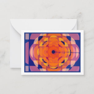 Cartão De Notas Logotipo estilizado CBC 1970s