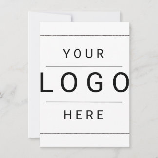 Cartão De Notas Logotipo Personalizado