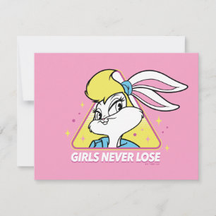 Cartão De Notas Lola Bunny Girls Nunca Perder