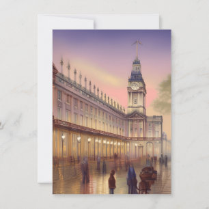 Cartão De Notas Londres é a capital da Inglaterra e a Unidade