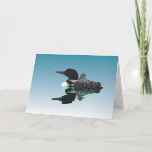 Cartão De Notas Loon Note Card (blank)