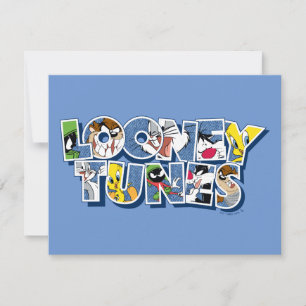 Cartão De Notas LOONEY TUNES™ Characters in Letting