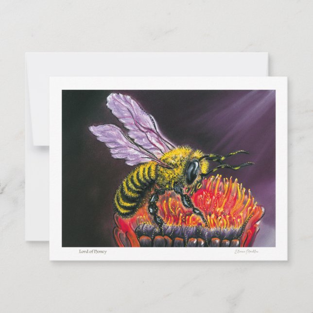 Cartão De Notas Lord of Honey  (Frente)