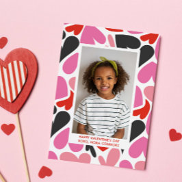 CARTÃO DE NOTAS LOVE HEARTS COLLAGE PHOTO CLASSROOM VALENTINES