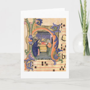 Cartão De Notas M. 571 f.6r Historiou o "H" inicial que representa