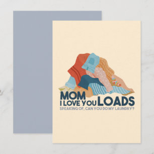 Cartão De Notas Mãe, Eu Te Amo Muito