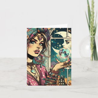 Cartão De Notas Magia de Cristal Gypsy