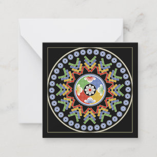 Cartão De Notas Mah Jongg 8 Bams - Placa Pequena