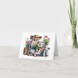 Cartão De Notas Mais velho bonito