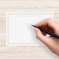 Margem Dourada mínima Elegante