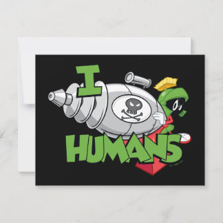 Cartão De Notas MARVIN I Laser Humans