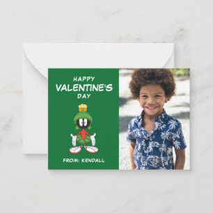 Cartão De Notas MARVIN THE MARTIAN™ Confuso   Dia dos Namorados