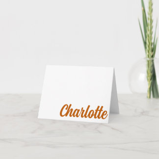 Cartão De Notas Mas Longhorns Gancham! Placa personalizada de Obri