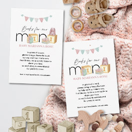 Cartão De Notas Meet The Mini Pink Books For Baby Card