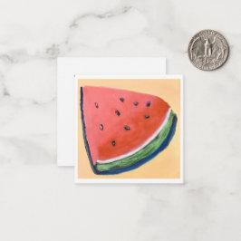 Cartão De Notas Melancia