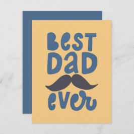 Cartão De Notas Melhor Pai de Todos