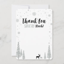 Menino Preto & Prata Natal maravilhoso Obrigado