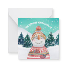 MINI Snowman Algumas Pessoas Merecem Derreter Para