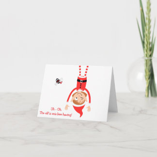 Cartão De Notas Mis-Bee-Having Elf Holiday Note Cards