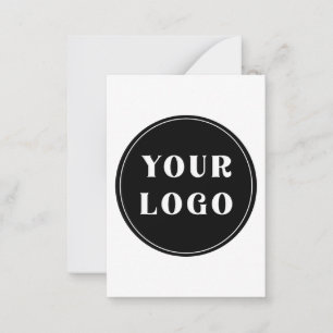 Cartão De Notas Moderno, elegante, sofisticado e personalizável