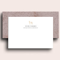 Monograma Elegante Dourado Bullmastiff Dog Walker